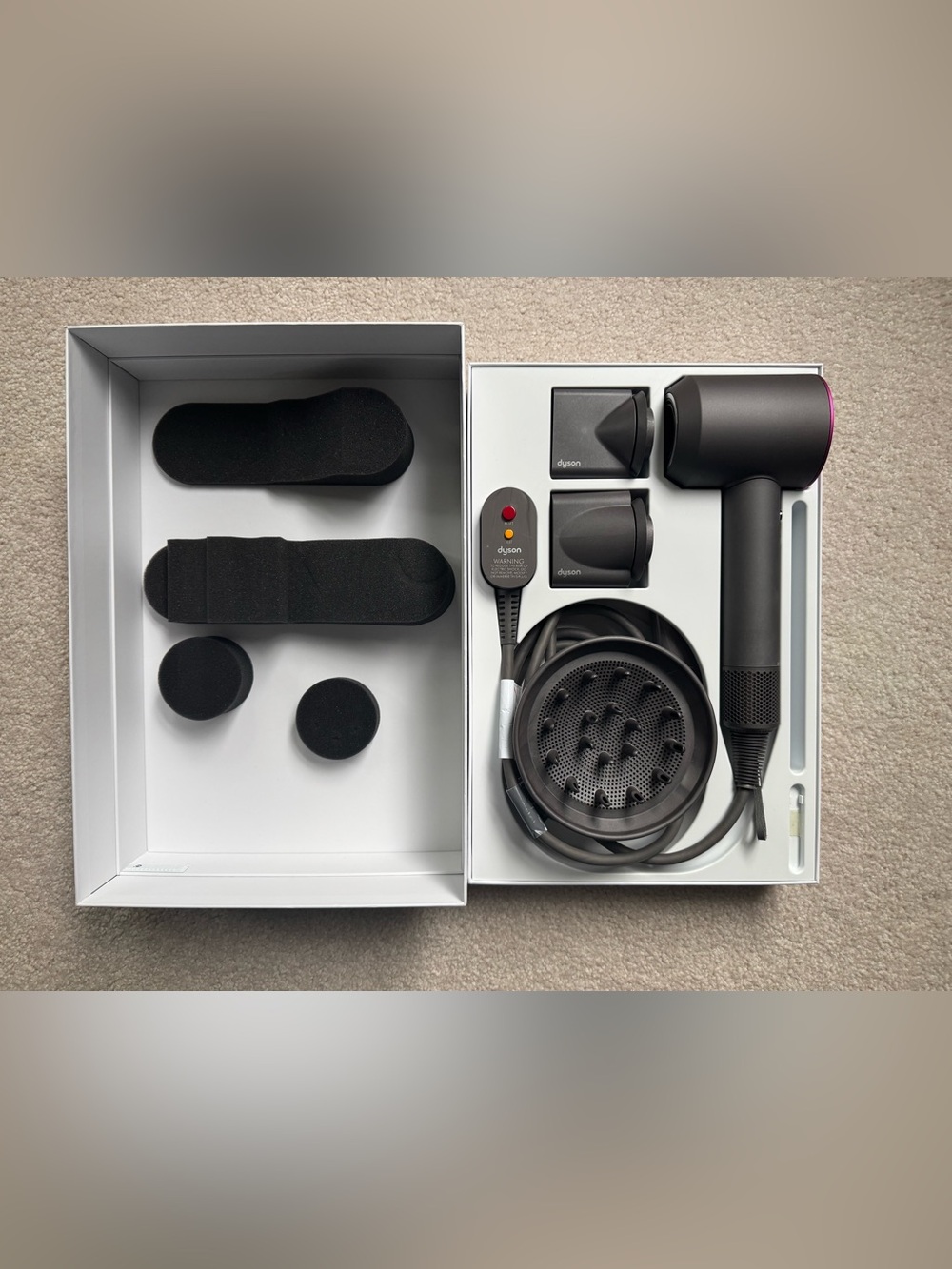 Dyson Supersonic HD01 Iron/Fuchsia with Box & 3 Attachments - Picture 3 of 12